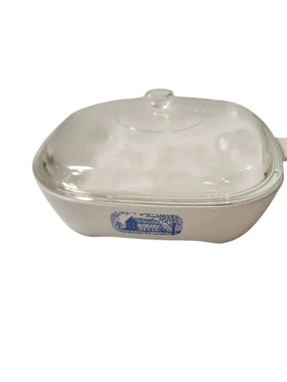 Amana Radarange Browning Skillet By Corning Log cabin with glass lid